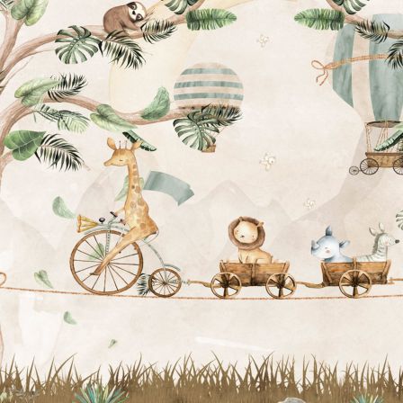 Girafa Ciclista Areia